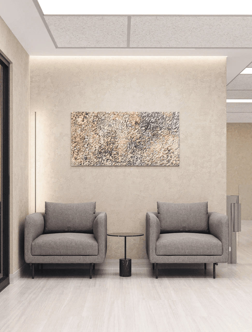 white and gray optical illusion