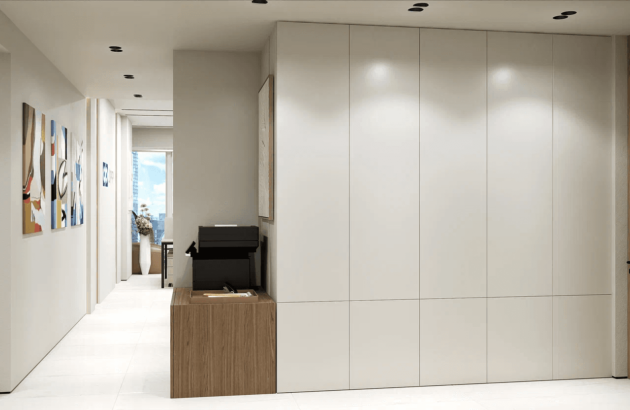 white and gray optical illusion