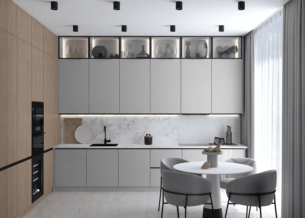 white and gray optical illusion