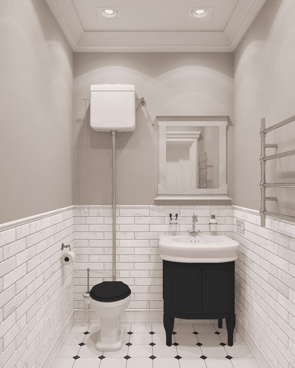 white and gray optical illusion