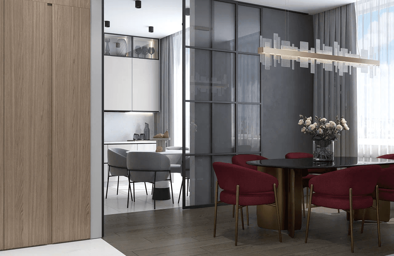 white and gray optical illusion